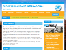 Tablet Screenshot of phenix-humanitaire.org